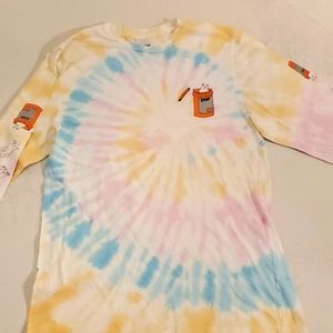 Ripndip long sleeve tie dye tee